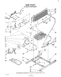 UNIT Diagram and Parts List for ET22MTXLWR0  Whirlpool Refrigerator