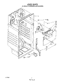 Part Location Diagram of 1108698 Whirlpool MOTOR-EVAP
