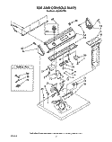 TOP AND CONSOLE, LIT/OPTIONAL Diagram and Parts List for LG9101XTN0  Whirlpool Dryer