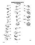 WIRING HARNESS Diagram and Parts List for 7LSR8244EQ0  Whirlpool Washer