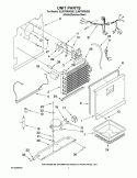 UNIT PARTS Diagram and Parts List for EL88TRRWQ00  Whirlpool Refrigerator