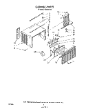 SECTION Diagram and Parts List for AC0052XT0  Whirlpool Air Conditioner