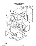 UPPER OVEN Diagram and Parts List for KEBI271WBL1  KitchenAid Wall Oven