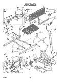 UNIT Diagram and Parts List for ET20PKXTF00  Whirlpool Refrigerator