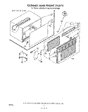 SECTION Diagram and Parts List for ACW144XM0  Whirlpool Air Conditioner