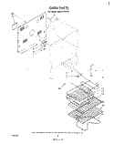 OVEN Diagram and Parts List for RM973PXKT0  Whirlpool Microwave Oven Combo