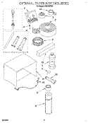 OPTIONAL Diagram and Parts List for ACM102XZ2  Whirlpool Air Conditioner