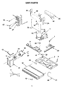 UNIT PARTS Diagram and Parts List for GB2SHDXPQ01  Whirlpool Refrigerator