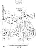 OVEN Diagram and Parts List for RM996PXVN1  Whirlpool Microwave Oven Combo