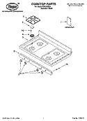 Part Location Diagram of WP8273103 Whirlpool Range Control Knob