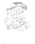 CONTROL, LIT/OPTIONAL Diagram and Parts List for KSRC22KXAL00  KitchenAid Refrigerator