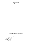 MISCELLANEOUS Diagram and Parts List for DU8560XX2  Whirlpool Dishwasher