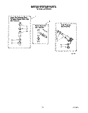 WATER SYSTEM Diagram and Parts List for LA7680XSW0  Whirlpool Washer