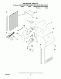 Part Location Diagram of W11700295 Whirlpool RETAINER