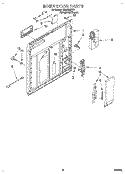 Part Location Diagram of 3371545 Whirlpool PAD-INS