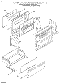 Part Location Diagram of 4363306 Whirlpool WRAPPER