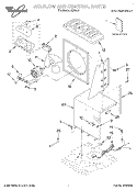 SECTION Diagram and Parts List for AD40J0  Whirlpool Dehumidifier