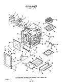 Part Location Diagram of 4337789 Whirlpool Insulation, Flue