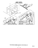 SECTION Diagram and Parts List for EH120CXLW5  Whirlpool Freezer