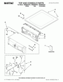 Part Location Diagram of W10316958 Whirlpool TECH SHEET