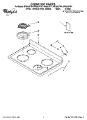 Part Location Diagram of W10115599 Whirlpool Tech Sheet