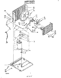 SECTION Diagram and Parts List for CAW12D1A1  Whirlpool Air Conditioner