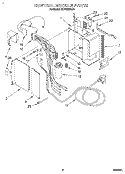 CONTROL MODULE Diagram and Parts List for 8CACM07DD1  Whirlpool Air Conditioner