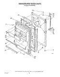 Part Location Diagram of 1103921 Whirlpool Panel, Refrigerator Door (Platinum (Also Order Item 25))