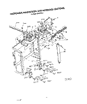 MICROWAVE MAGNETRON AND INTERLOCK Diagram and Parts List for CM02743BL1  KitchenAid Wall Oven