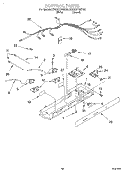 CONTROL Diagram and Parts List for KSRE27FHBT02  KitchenAid Refrigerator
