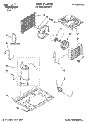 Part Location Diagram of 8215384 Whirlpool Tube, Restrictor