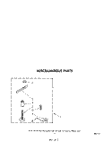 MISCELLANEOUS Diagram and Parts List for LA5000XPW3  Whirlpool Washer