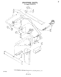 Part Location Diagram of 878186 Whirlpool Pipe, Manifold