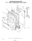 Part Location Diagram of LIT1127671 Whirlpool Service & Wiring Sheet