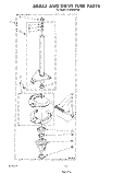 BRAKE AND DRIVE TUBE Diagram and Parts List for LC4900XTN0  Whirlpool Washer