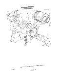 SECTION Diagram and Parts List for LE5795XPW0  Whirlpool Dryer