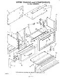 Part Location Diagram of 308882 Whirlpool Side Panel L.H. (Harvest Gold)
