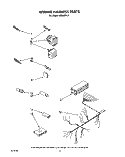 WIRING HARNESS Diagram and Parts List for WU6850V2  Roper Dishwasher