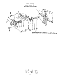 DETERGENT CUP Diagram and Parts List for 8595W00  Roper Dishwasher