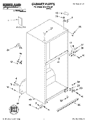 CABINET, LITERATURE Diagram and Parts List for ST21HPXLQ01  Whirlpool Refrigerator
