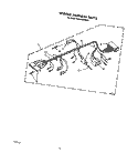 WIRING HARNESS Diagram and Parts List for KAWL400WWH0  KitchenAid Washer
