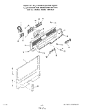 MAIN TOP Diagram and Parts List for 2366W0A  Roper Range