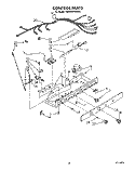 Part Location Diagram of LIT1127797 Whirlpool Service & Wiring Sheet