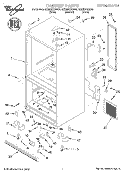 Part Location Diagram of 4344534 Whirlpool PLUG-HNDLE