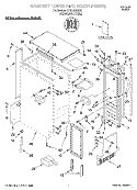 CABINET LINER AND DOOR, LIT/OPTIONAL Diagram and Parts List for KUIS155HRS2  KitchenAid Ice Maker