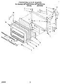FREEZER DOOR Diagram and Parts List for 6ET18DKXAN00  Whirlpool Refrigerator