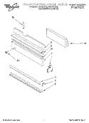 Part Location Diagram of LIT3184428 Whirlpool Tech Sheet