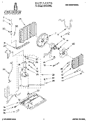 UNIT Diagram and Parts List for AR0500XW5  Whirlpool Air Conditioner
