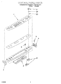 Part Location Diagram of 9781488 Whirlpool End Cap (Left Hand) (Spacer (sold individually, 2 recommended))