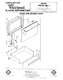 Part Location Diagram of 877633 Whirlpool Liner, Door